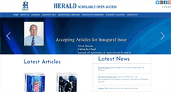Desktop Screenshot of heraldopenaccess.us